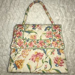 Vera Bradley Quilted Mini Bag Ivory